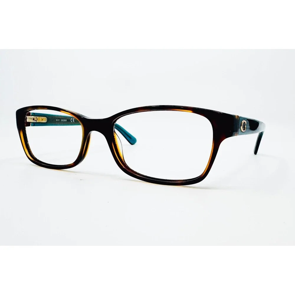 Guess Eyeglasses Womens Tortoise Teal GU2321 52-17-135